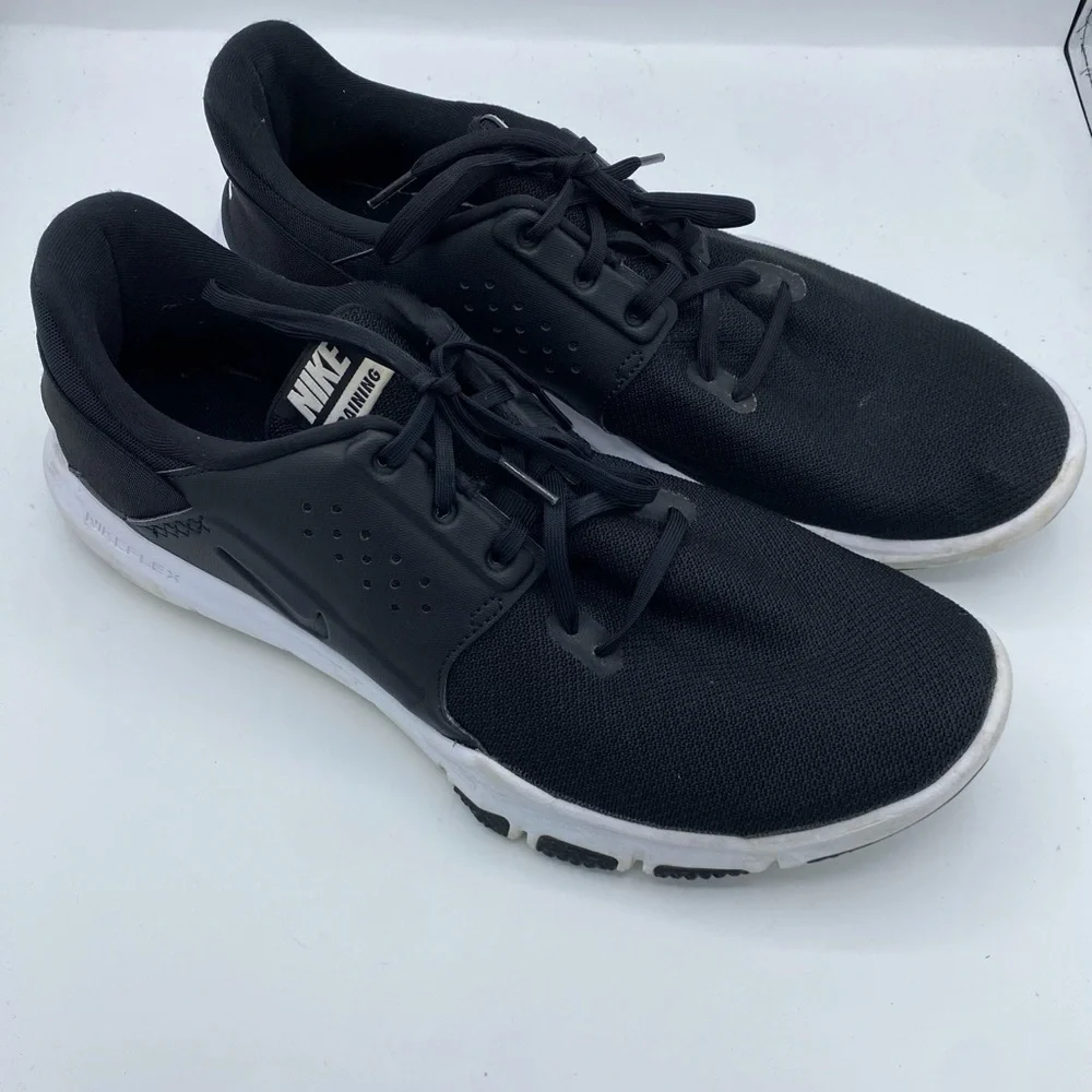 Nike Mens Flex Control TR3 Sneaker‎ size 13 US black walking running athletic